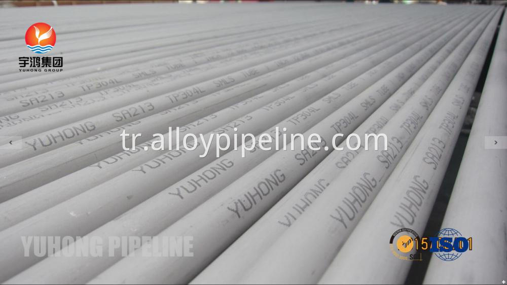 asme sa213 tp304 stainless steel seamless tube for heat exchanger and boiler